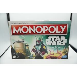Monopoly Star Wars Boba Fett Edition Board Game | New Sealed